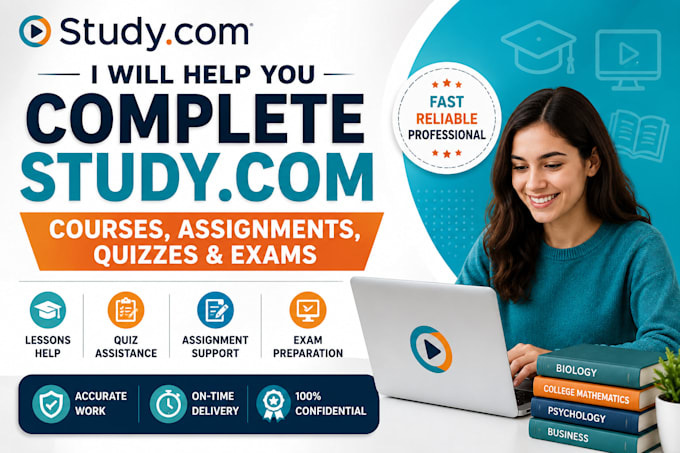 help you with study com courses