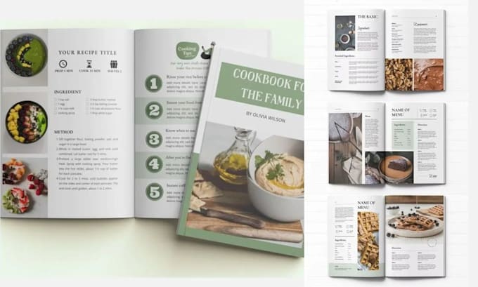 create custom recipes and professional food photography