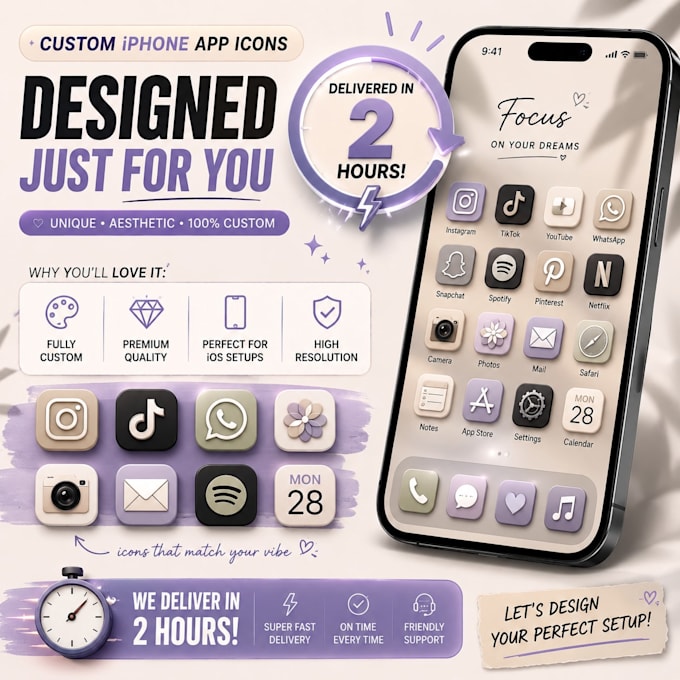 create premium 3d iphone app icons custom ios icon pack