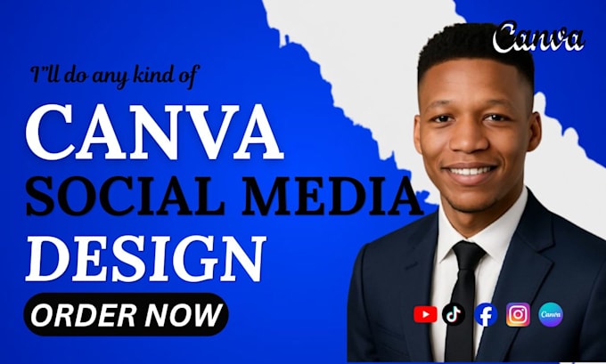 be your expert canva designer creating canva designs for social media