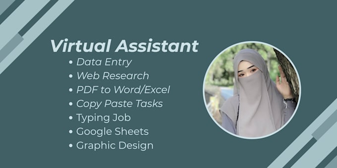 do web research, copy paste, and data collection