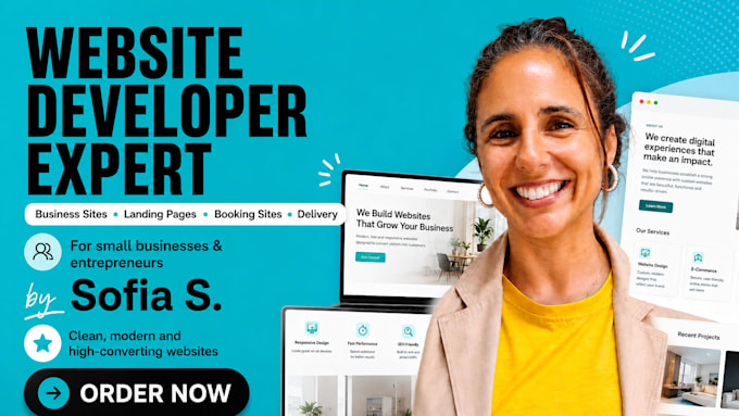 create business website to help you get clients