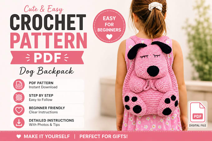 crochet PDF pattern for beginners