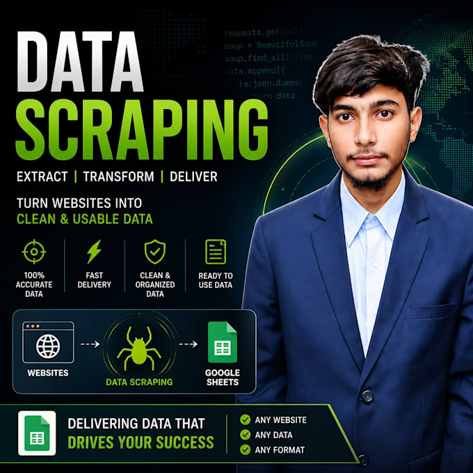 do web scraping and data extraction