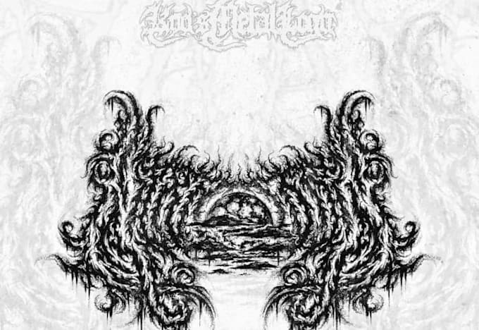 do unique metal music logo design for djs and artists