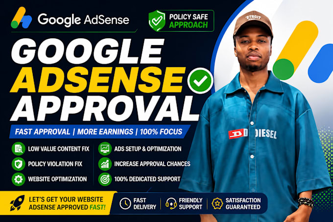 get google adsense approval and fix adsense issues fast