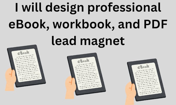 design professional ebook, workbook, and PDF lead magnet