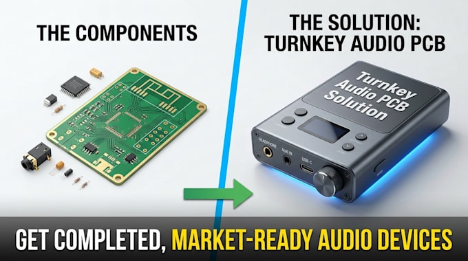 engineer compact pcbs for portable audio equipment