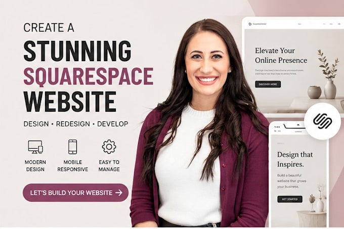 squarespace website design, squarespace redesign squarespace website development