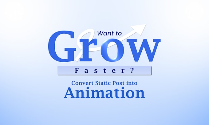 turn static social media posts into animated motion graphics