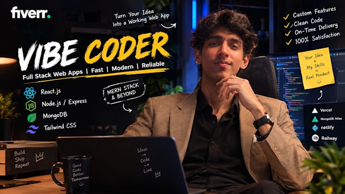 l vibe code and ship your web app using ai