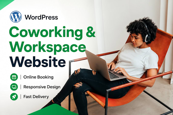 design a wordpress coworking or workspace website