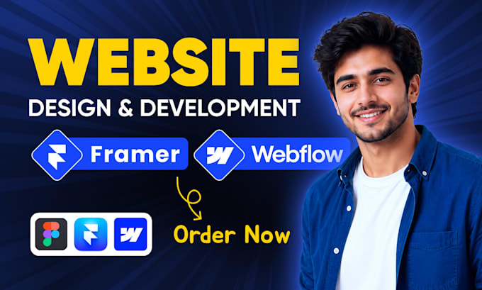 design, develop webflow framer website, figma to webflow, framer developer
