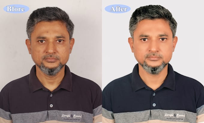 professional headshot image editing 1 hour