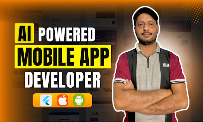 develop ai powered mobile apps using flutter for android and IOS