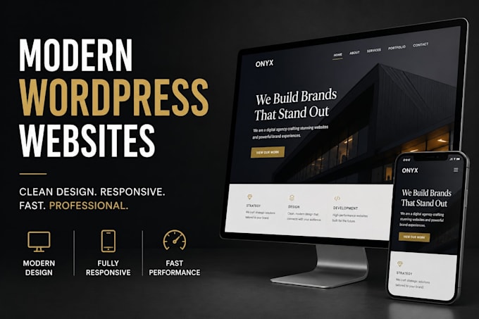 a wordpress elementor website with lead automation