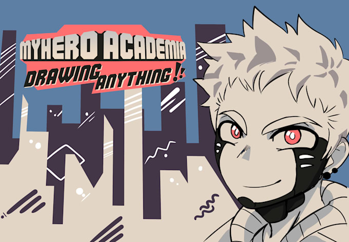 draw anything themed my hero academia