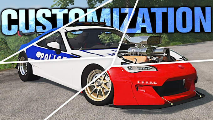 create viral beamng drive car comparison and crash shorts