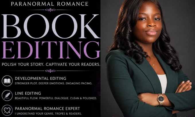 edit your paranormal romance book for flow and emotion