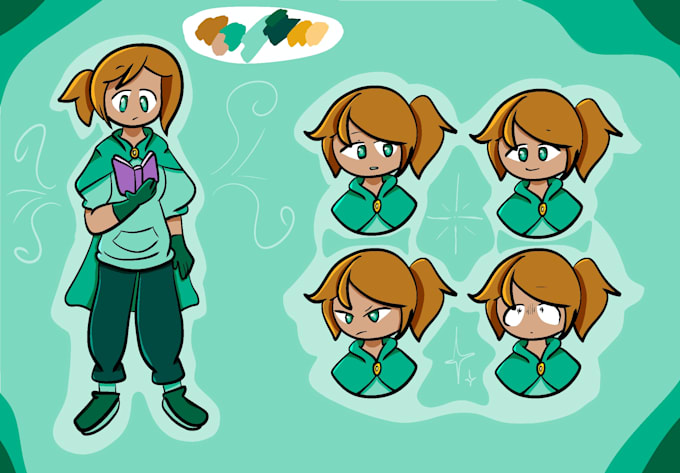 draw your character digitally