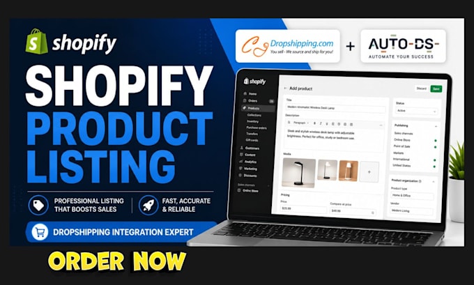 do shopify product research cj dropshipping supplier integration store listing