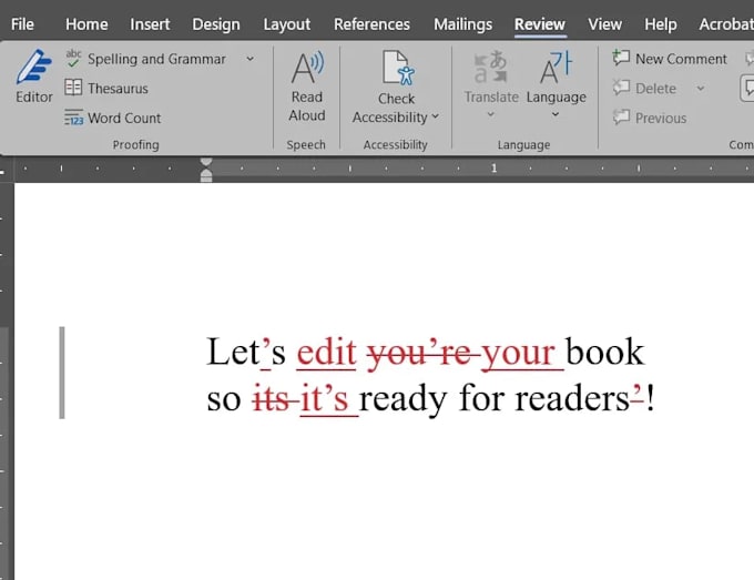 edit your story to make it shine