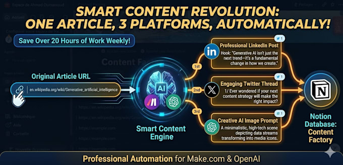 build ai automation with make com and openai
