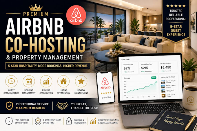 manage airbnb guest communication and co hosting professionally