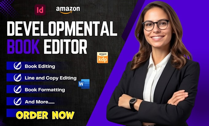 developmental editor book editing and formatting