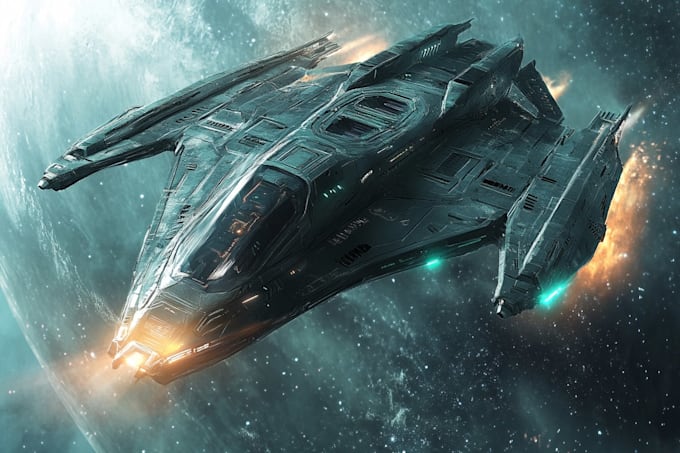 sci fi and spaceship design