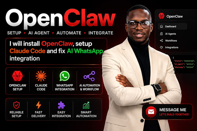 install open claw setup open claw claude code openclaw fix ai openclaw whatsapp