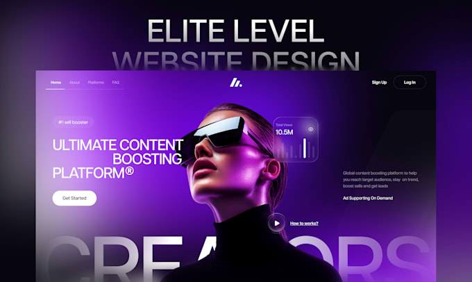 do figma website design, UI UX design