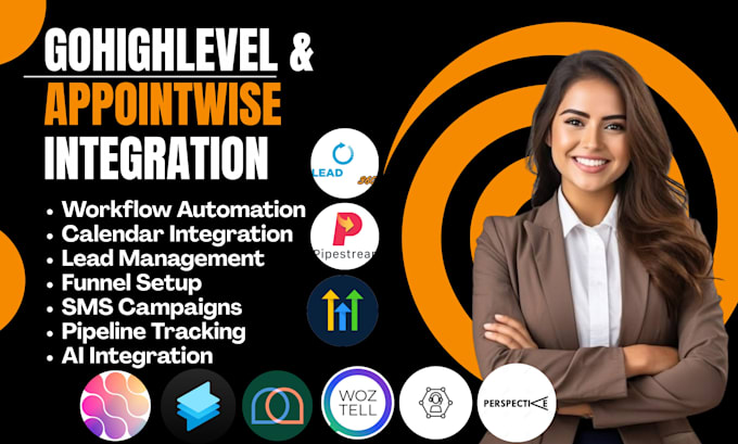setup gohighlevel appointwise integration zapier assistable ai superchat woztell