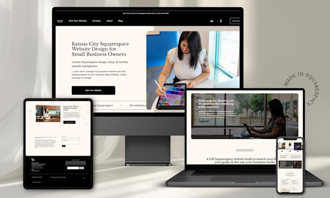 design your squarespace website for conversions