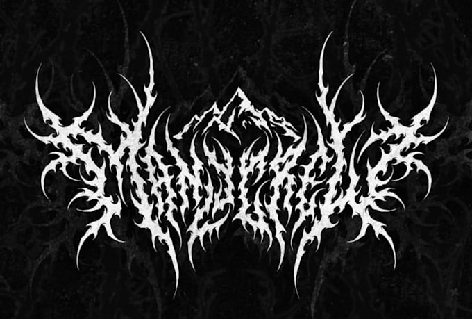 do premium iron metal logo design with realistic texture