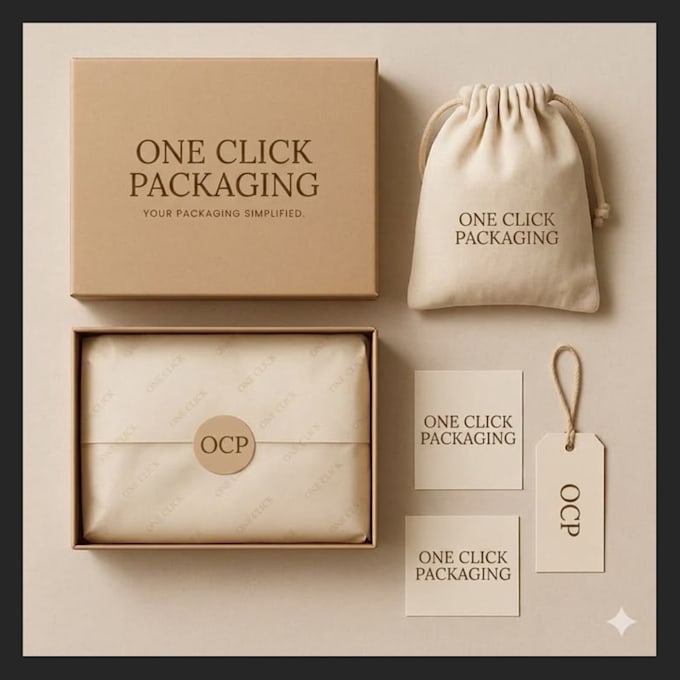 design food packaging pouch labels and box layouts