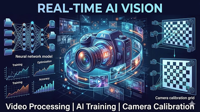 do real time video processing ai model training optimization camera calibration