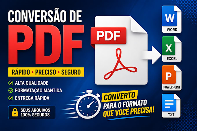 hello i professionally convert your PDF