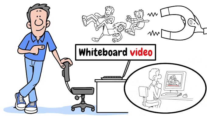 create doodle whiteboard animation explainer video