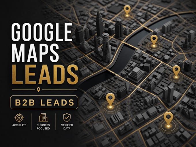 do google map scraping and bussiness lead generation