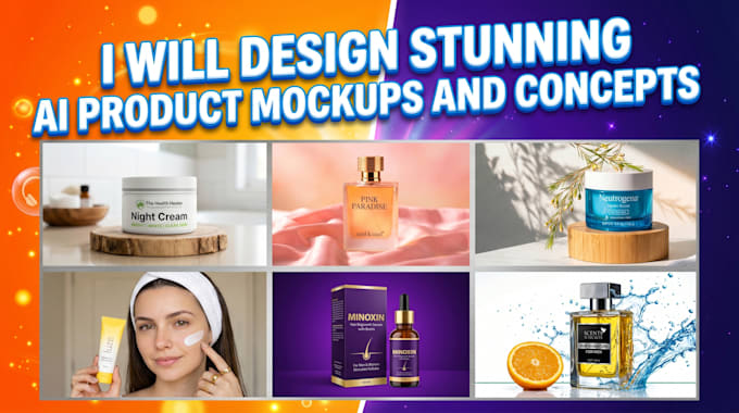 design stunning ai product mockups and concepts