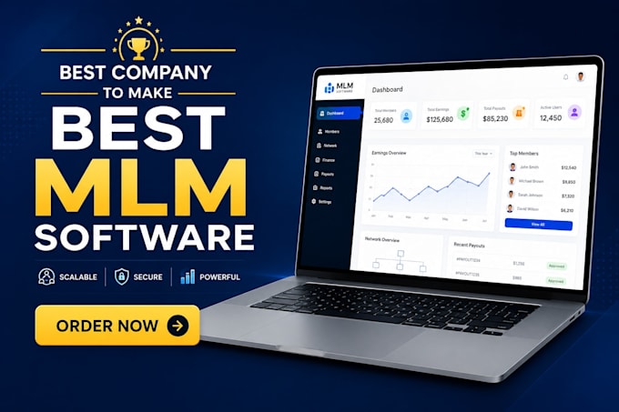 create MLM software with crypto wallet and admin dashboard