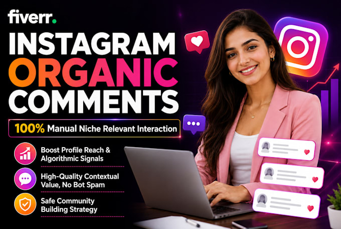 do organic instagram engagement and relevant commenting