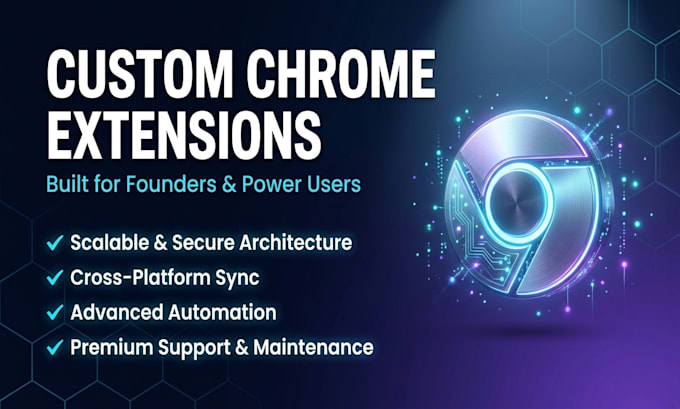 develop a custom chrome extension for your business or workflow