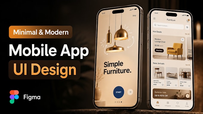 Design modern mobile app ui ux in figma for ios and android by Abhijeet ...
