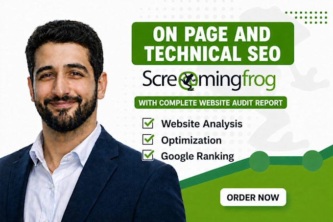 do on page and technical SEO with complete website audit report