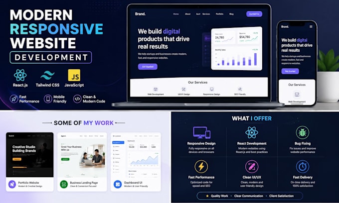 develop a modern web application