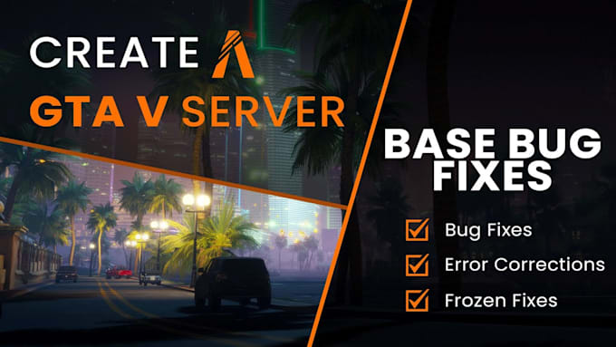 create and fix fivem servers or scripts on any framework