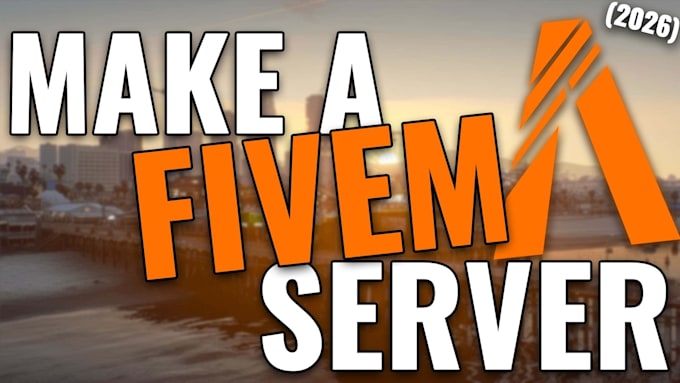 make custom clothing, loading screen, vinewood sign for your fivem server