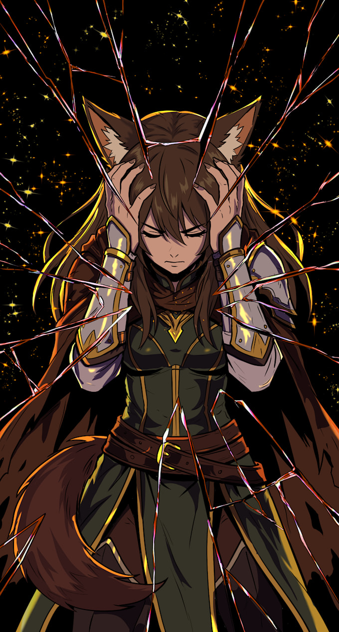 create custom webtoon and manga character art